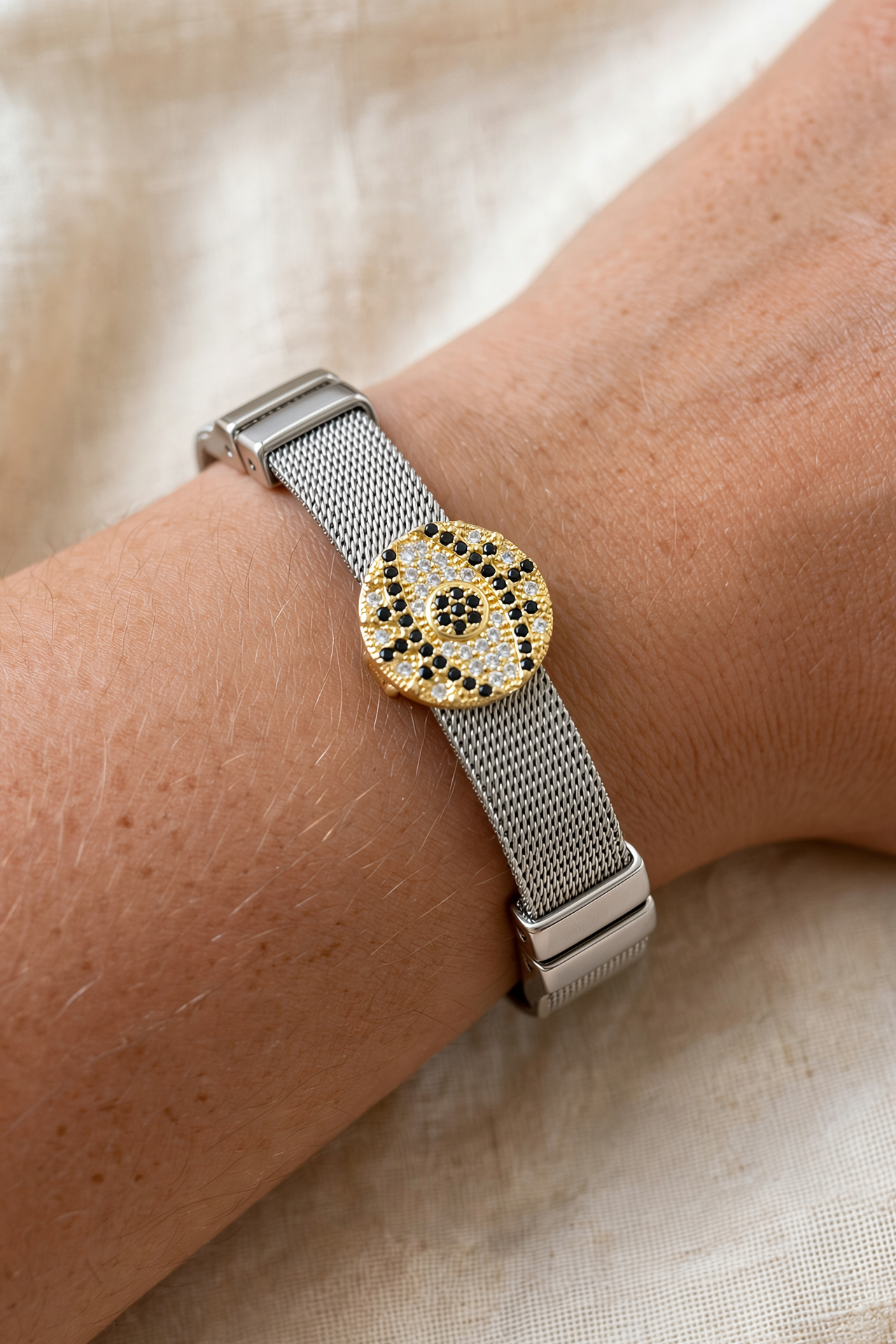 Bracelet Oeil Doré