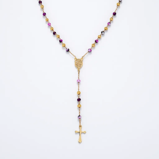 Collier Croix Doré