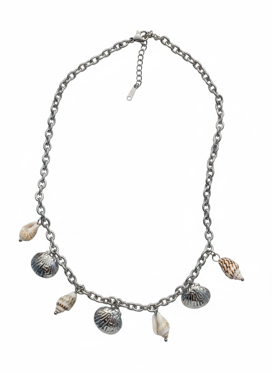Collier Coquillages Argent