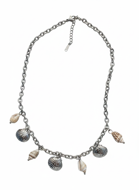 Collier Coquillages Argent